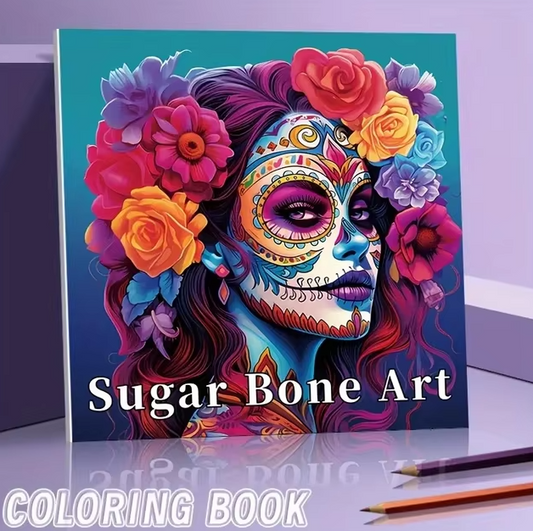 Coloring book - Sugar Bone Art coloring book