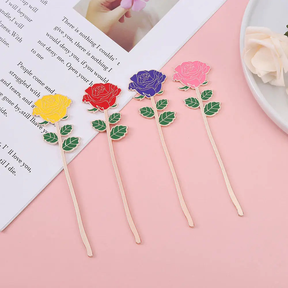 Bookmark - Metal Sakura Bookmark Creative Flower Book Mark