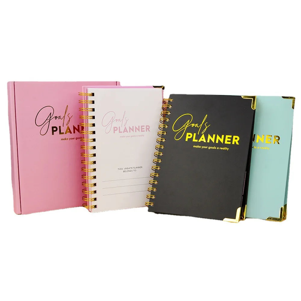 Goals Planner - Weekly & Monthly Goal Planner, Time Management ; Productivity Organiser - A5